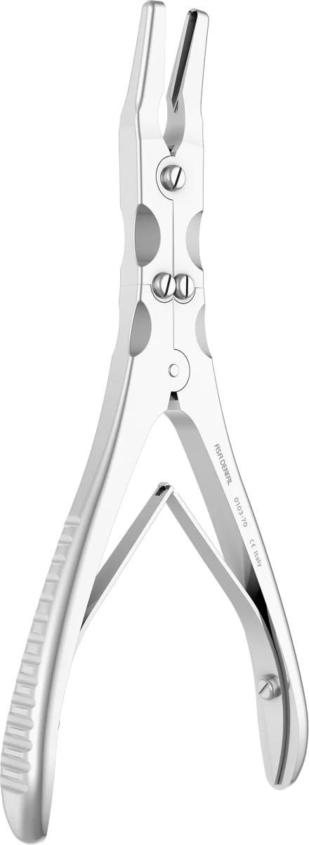 Pinza ossivora Ruskin mini,double action