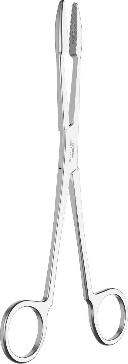 Pinza portatamponi GrossMaier retta cm20
