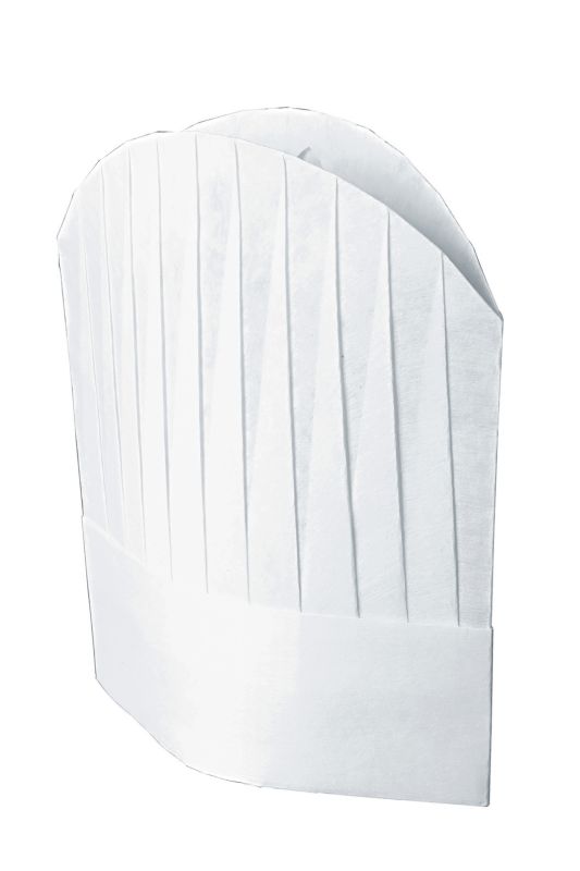 Confezione Cappello Cuoco TNT Cm 29 (10 Pezzi)