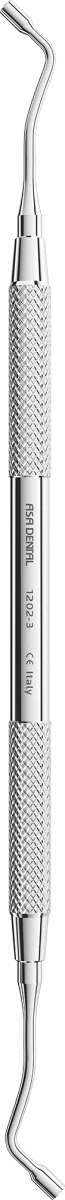 Otturatore amalgama Fig. 3 p. zigrinata