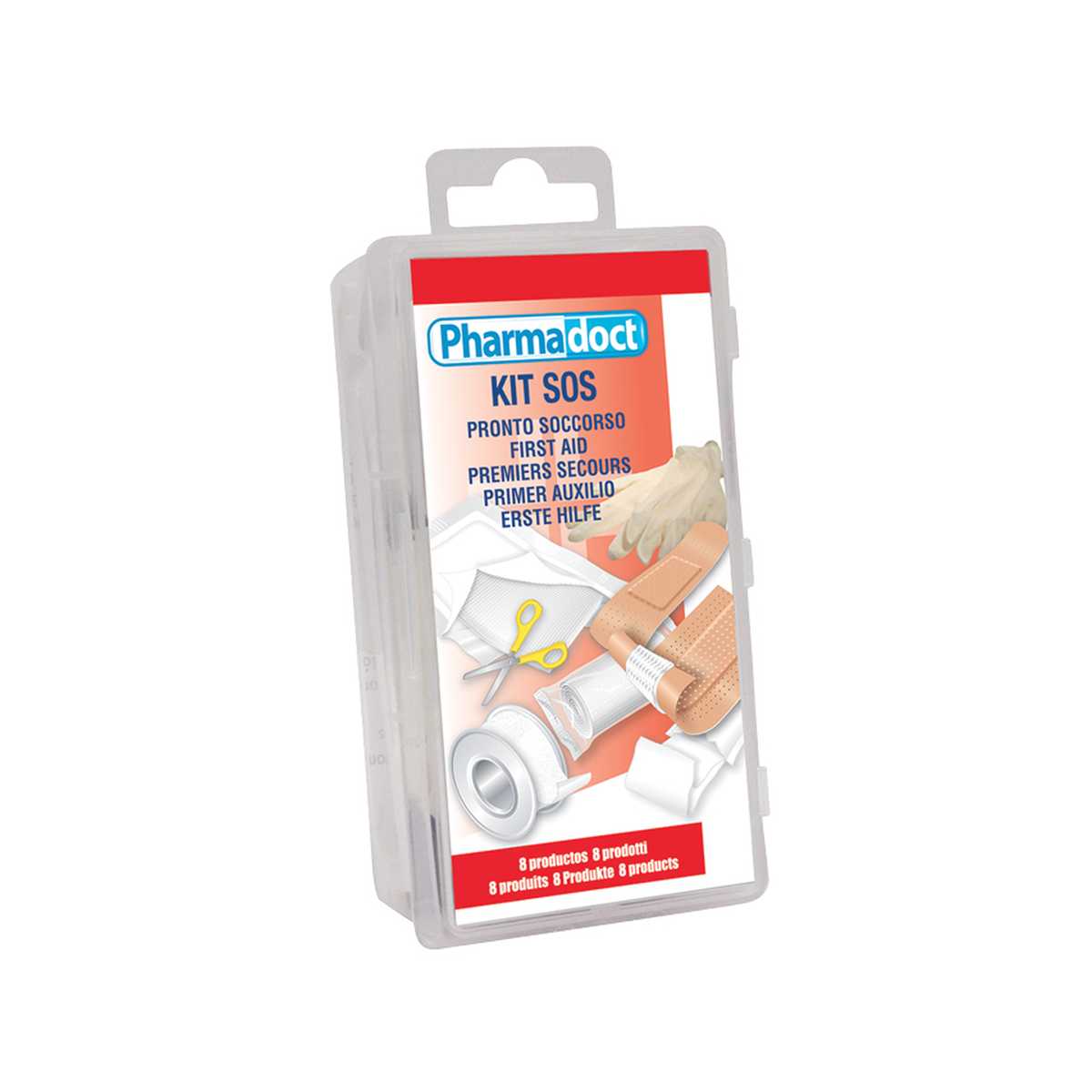 KIT PRONTO SOCCORSO 8 prodotti – conf. da 8 kit