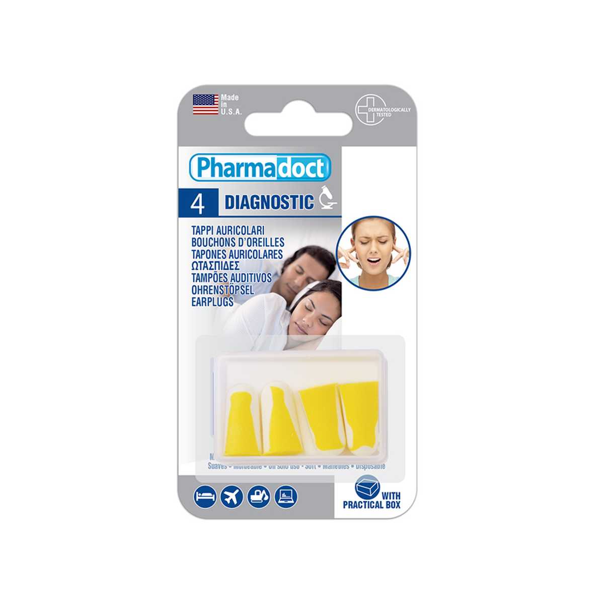 TAPPI AURICOLARI MORBIDI – conf. da 12 blister da 4 pezzi