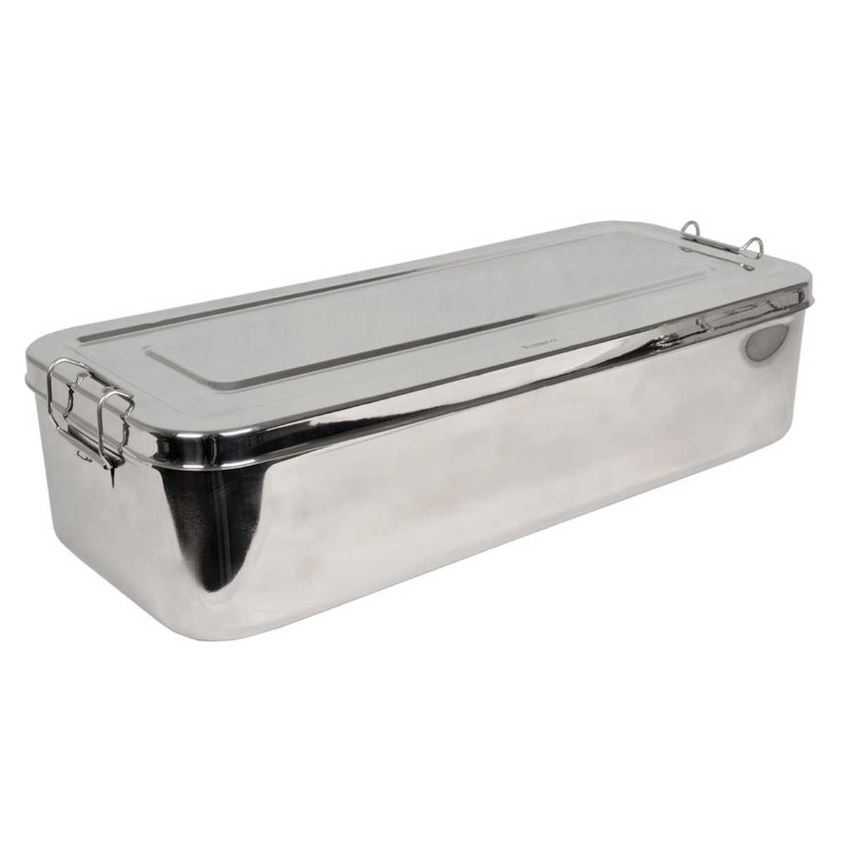 SCATOLA INOX – con manici