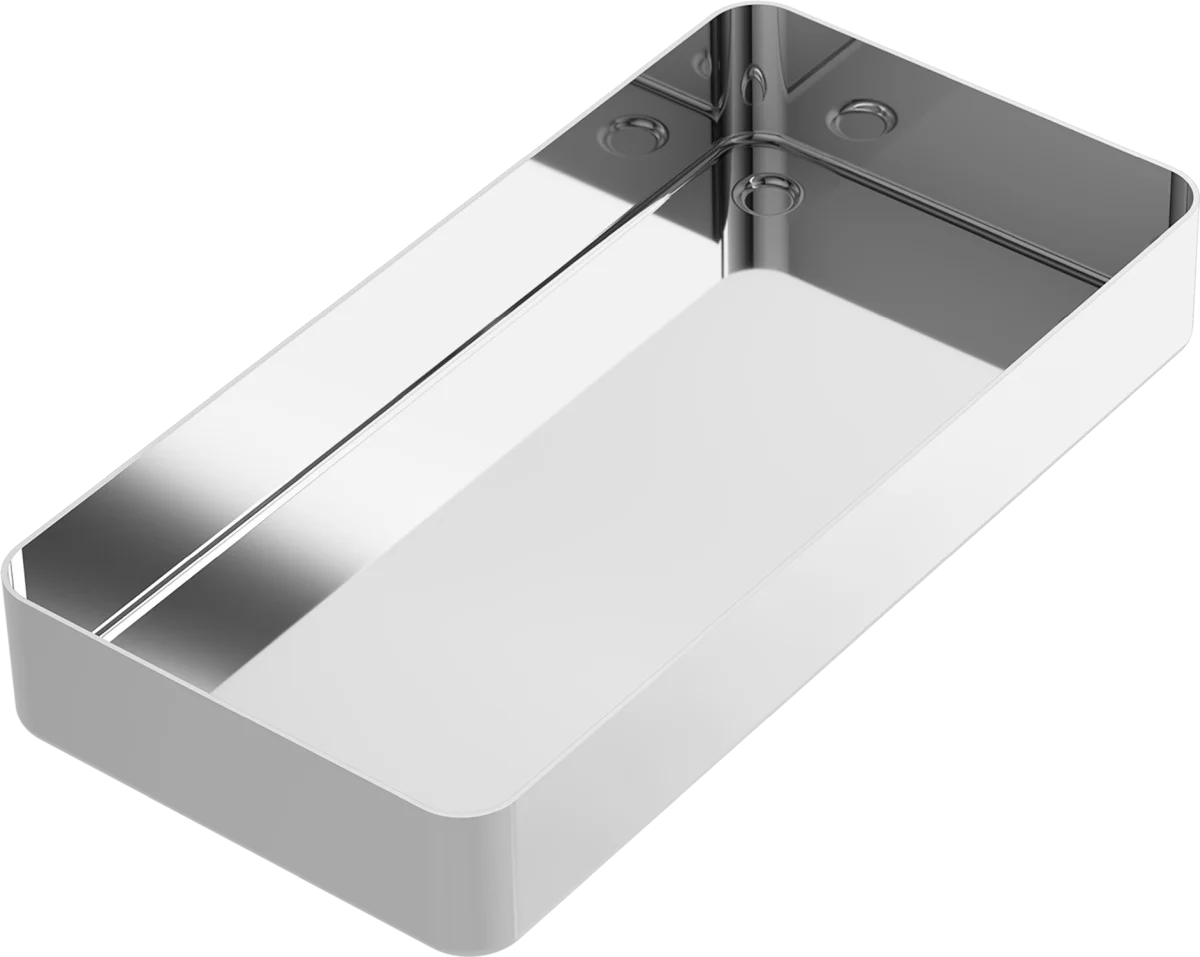 Vassoio non perforato (200x100x30 mm)