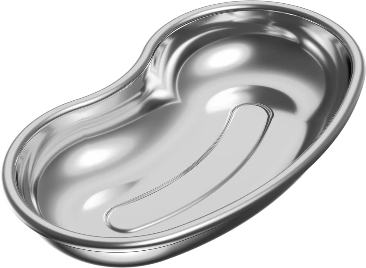Bacinella inox reniforme