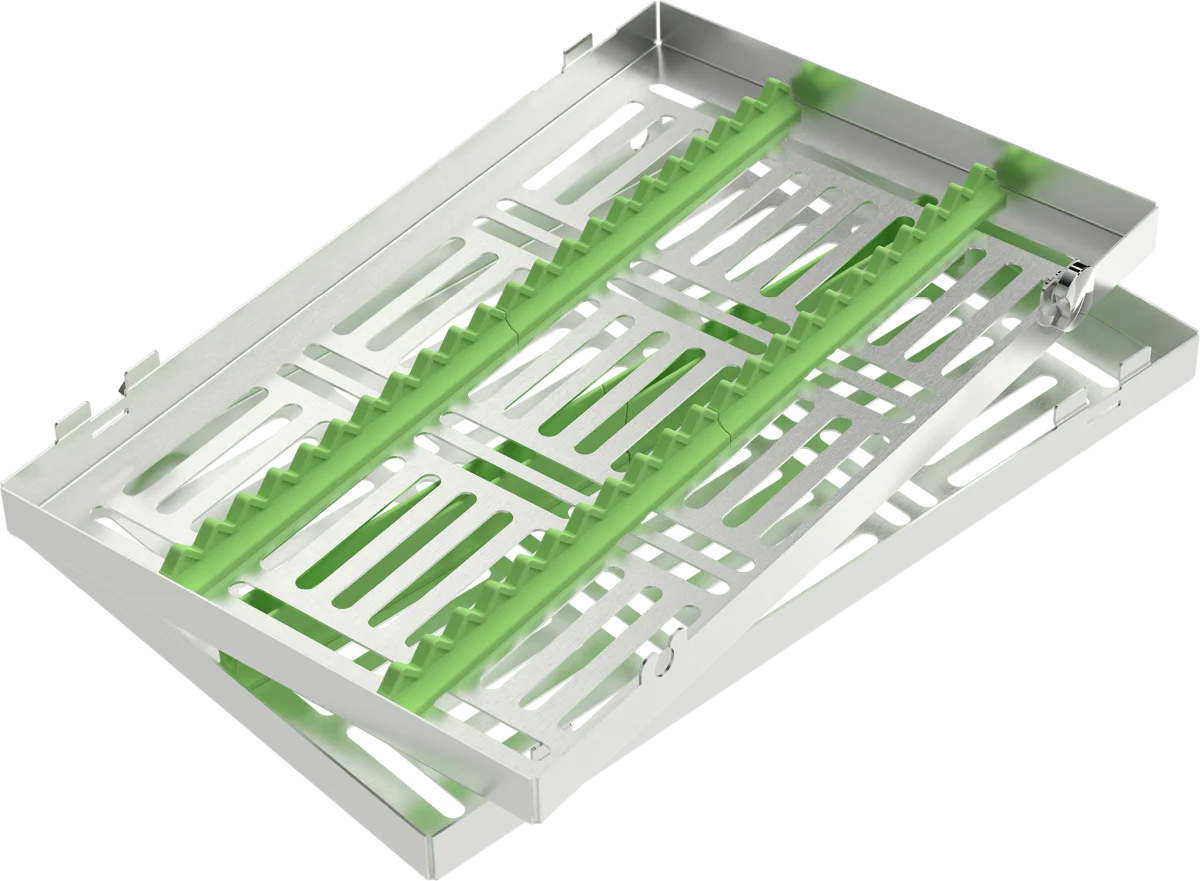 Locking tray per 20 strumenti (verde)