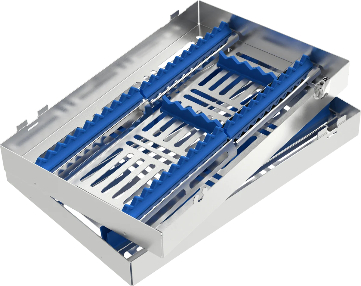 Vassoio portastrumenti gommine blu