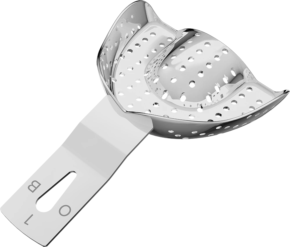 Portaimp. mandibole sup. #OB1, 66×52 mm