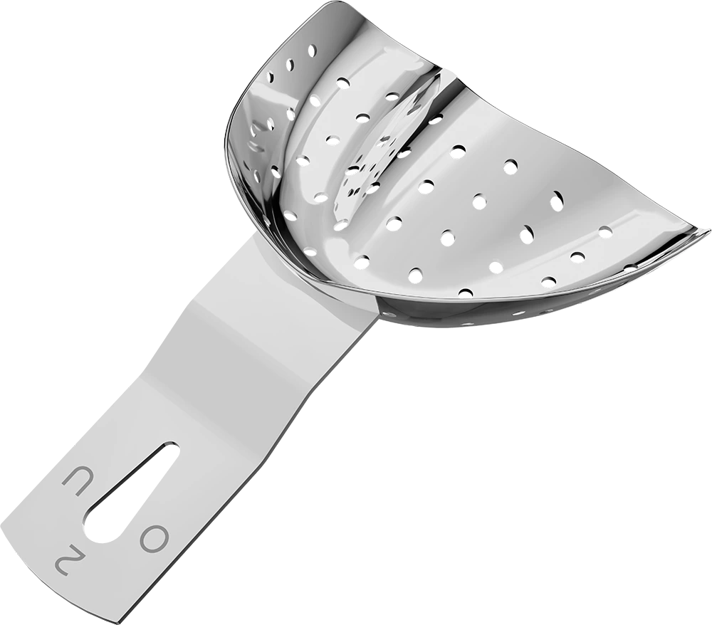 Portaimp. mandibole sup. #OU2, 68×53 mm