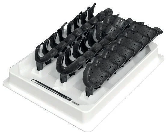 Portaimpronte Supertrays, serie 7 pz