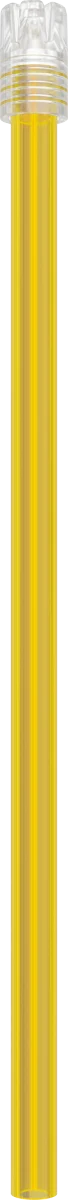 Cannula gialla. Non Saldata 15 cm