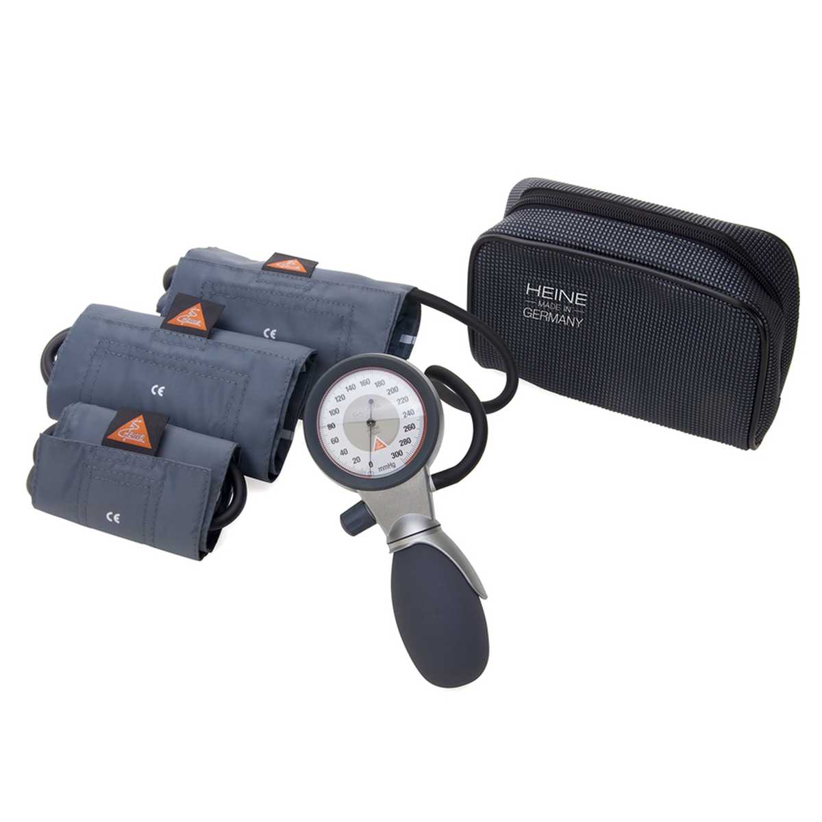 KIT HEINE FAMILY SFIGMOMANOMETRO “G7” con 3 bracciali