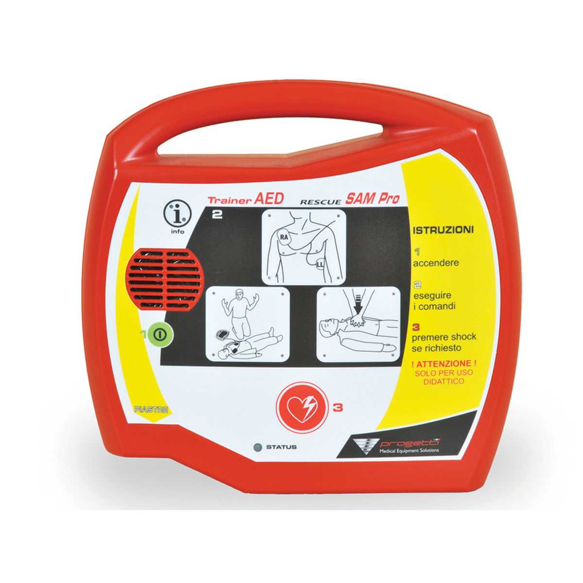 TRAINER SAM PRO per defibrillatore semi-automatico – italiano