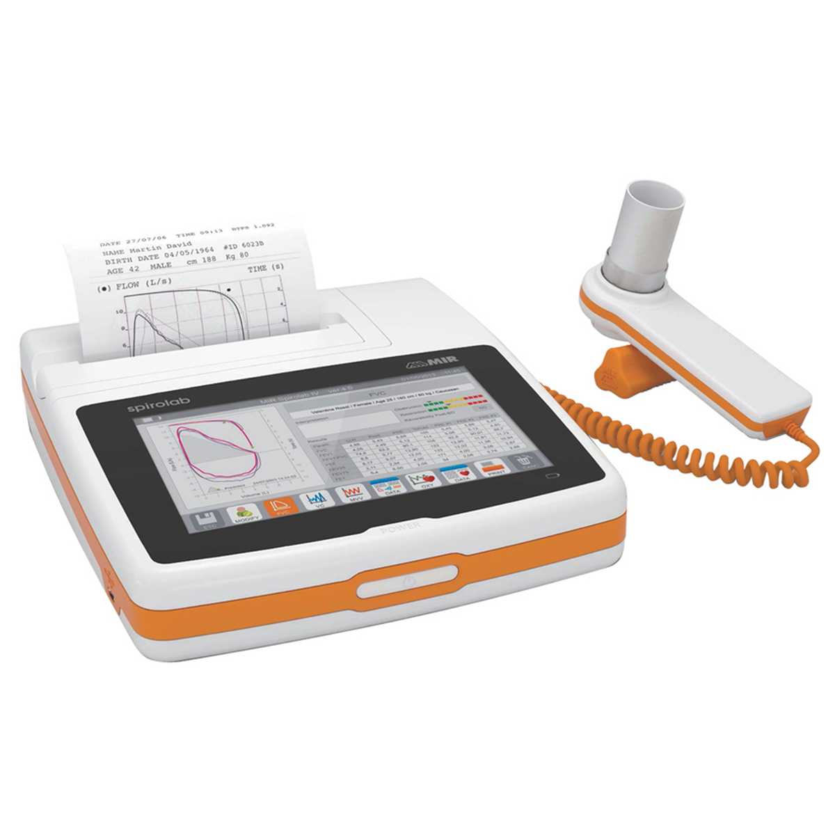 NUOVO SPIROLAB con display a colori e stampante e software