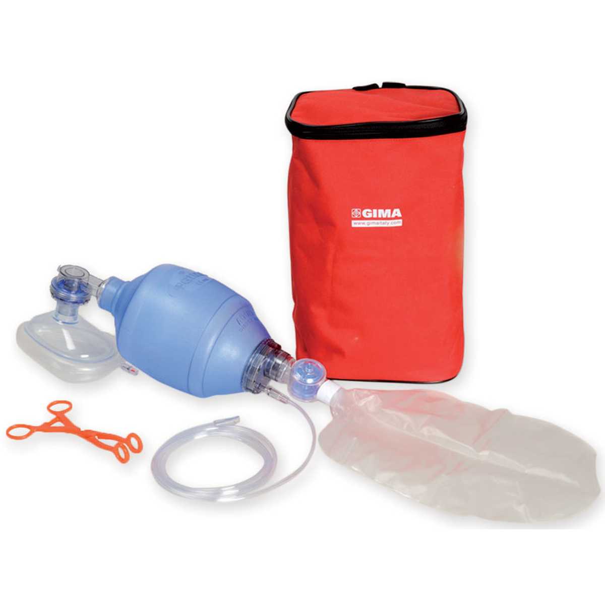 KIT PALLONE RIANIMATORE MONOUSO PVC – adulti