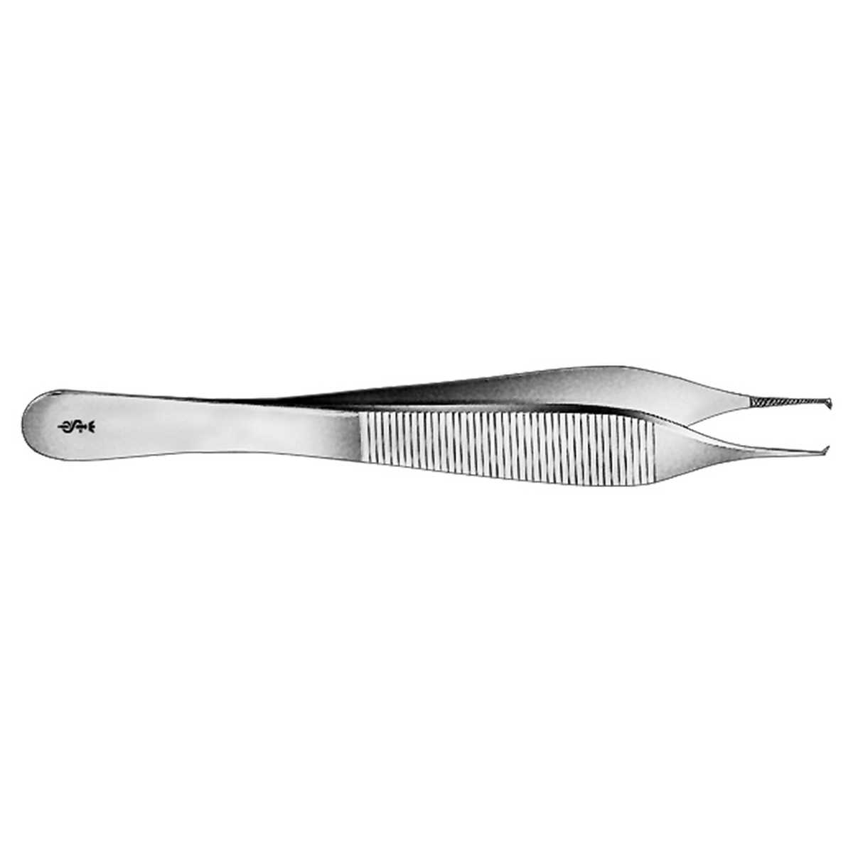 PINZA ZIGRINATA DA DISSEZIONE ADSON AESCULAP – retta – denti 1×2 – 12 cm – BD512R