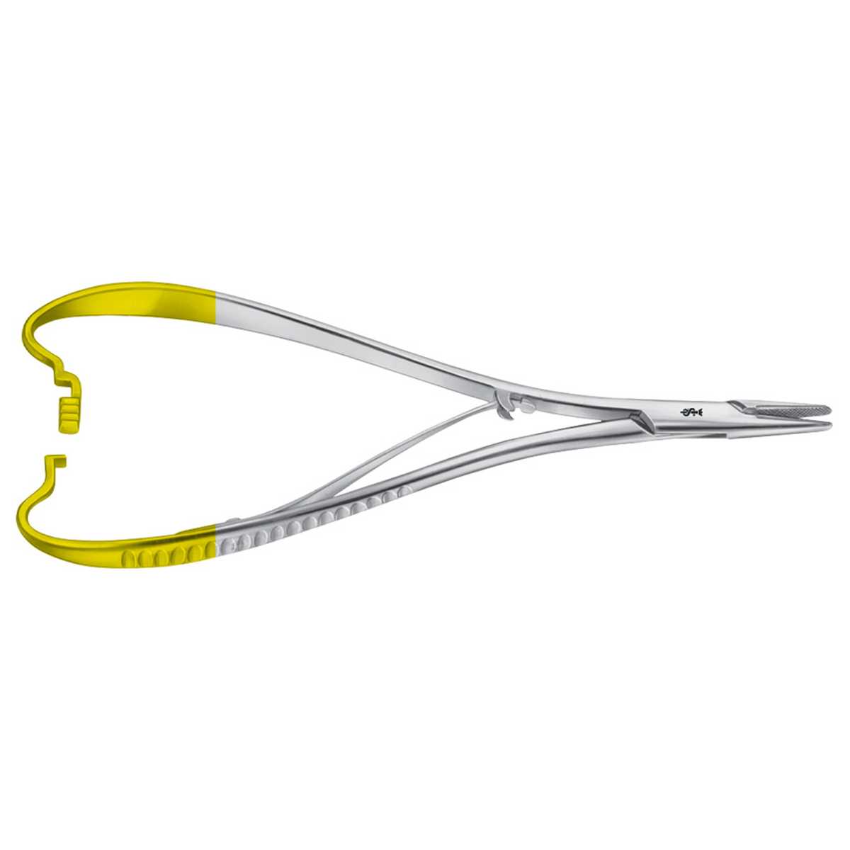 PORTA-AGHI MATHIEU DUROGRIP AESCULAP IN CT – retto – 17,3 cm – BM151R