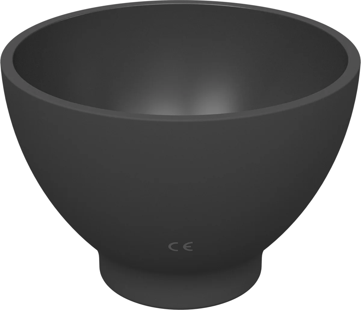 Tazza in silicone diam. mm. 100 verde