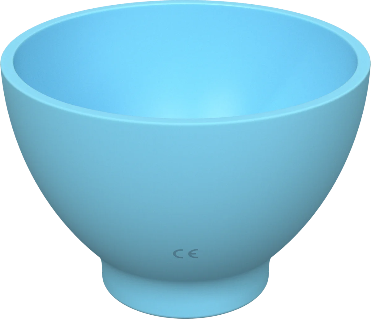 Tazza in silicone diam. mm. 100 azzurra