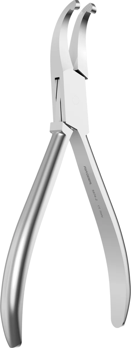 Pinza per ortodonzia Curva