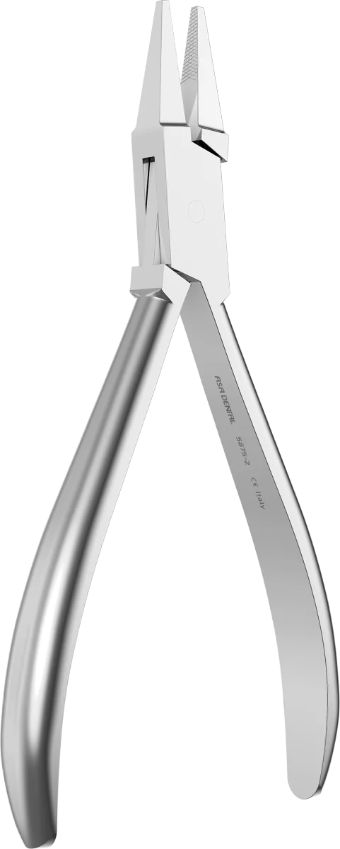 Pinza per ortodonzia Piatta