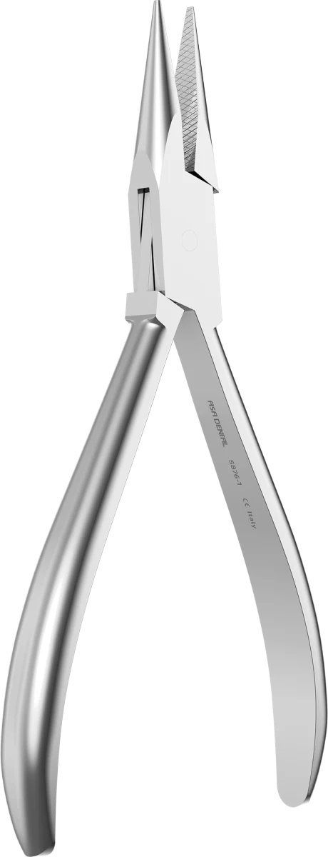 Pinza per ortodonzia piatta