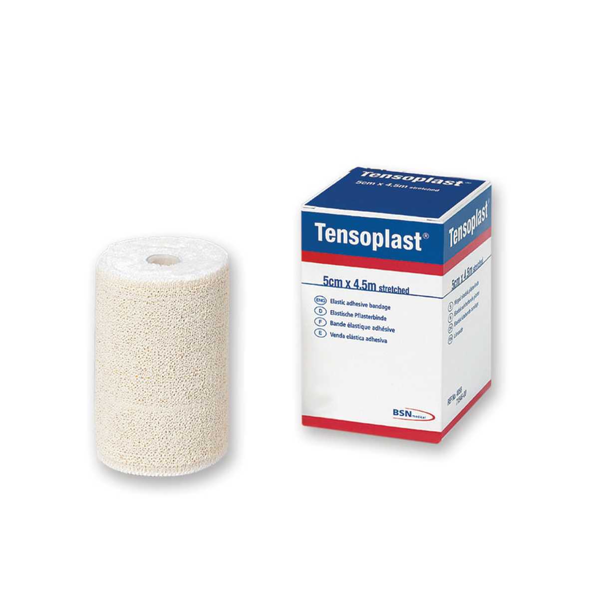 BENDA ELASTICA ADESIVA TENSOPLAST 4,5 m