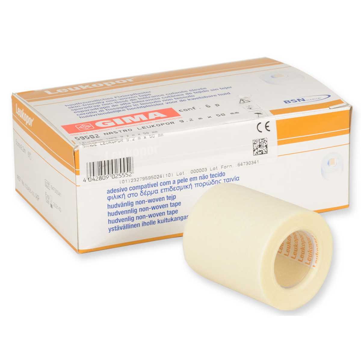 NASTRO LEUKOPOR 9,2 m x 50 mm