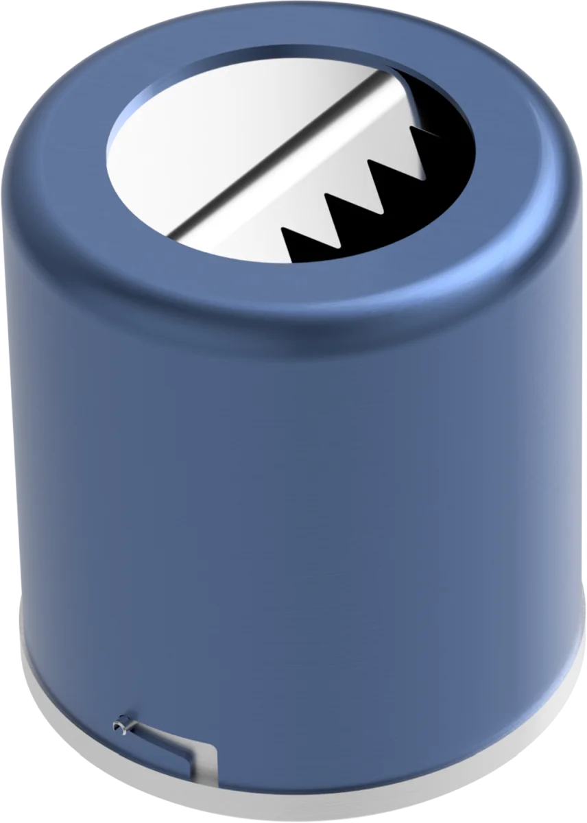 Porta rifiuti – azzurro