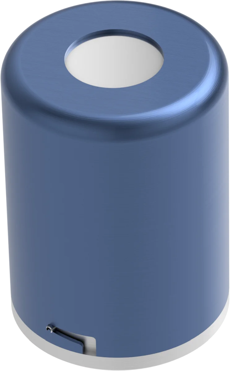 Porta cotone – azzurro