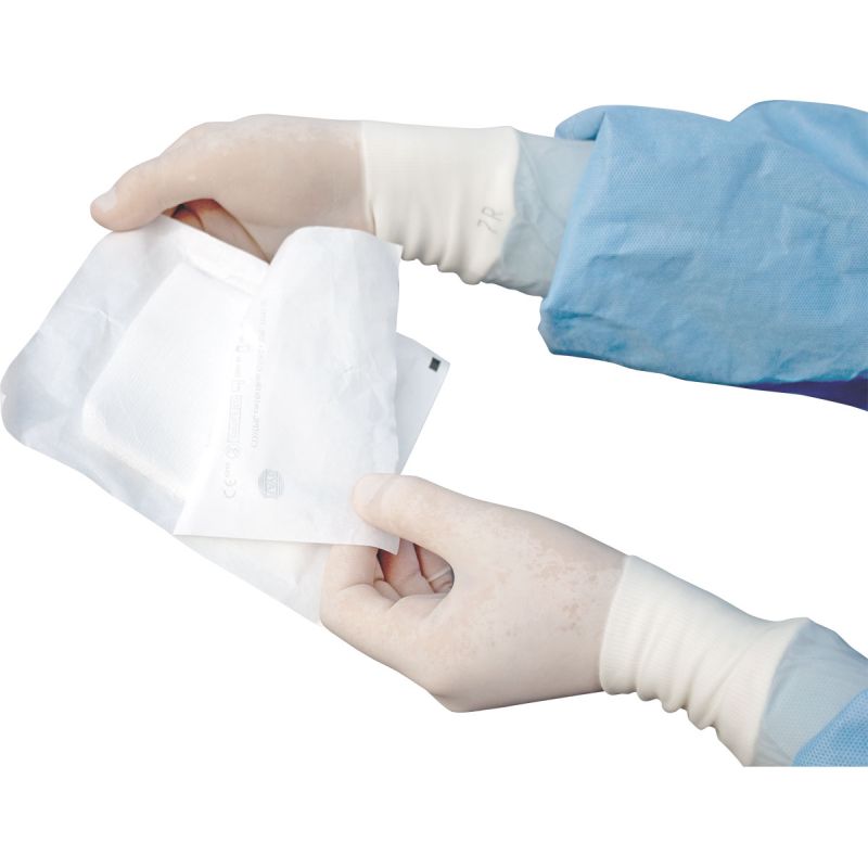 COMPRESSE DI GARZA TAGLIATA IN COTONE STERILE