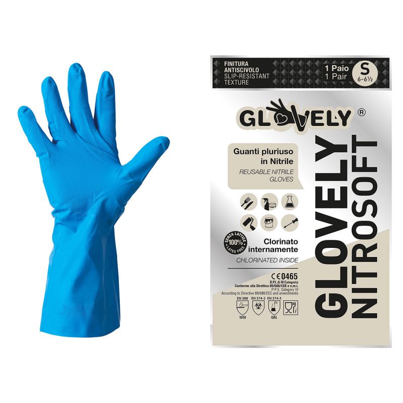 GLOVELY NITROSOFT
Guanto industriale in Nitrile Blue
MOCA