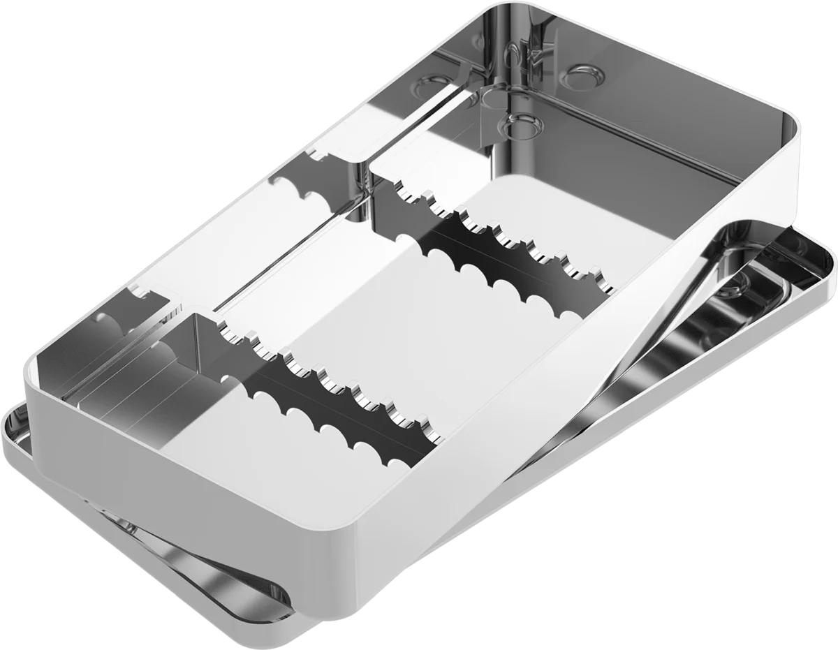 Portastrumenti completo con griglia