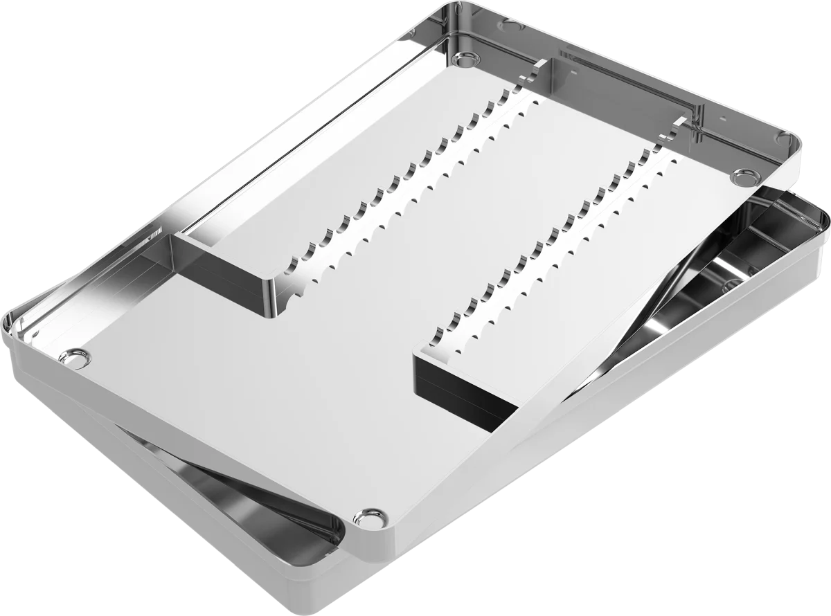 Portastrumenti completo con griglia