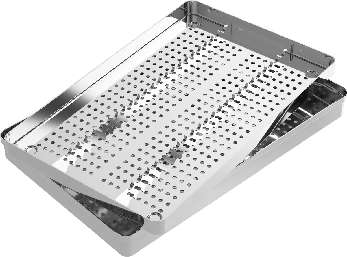 Portastrumenti completo con griglia