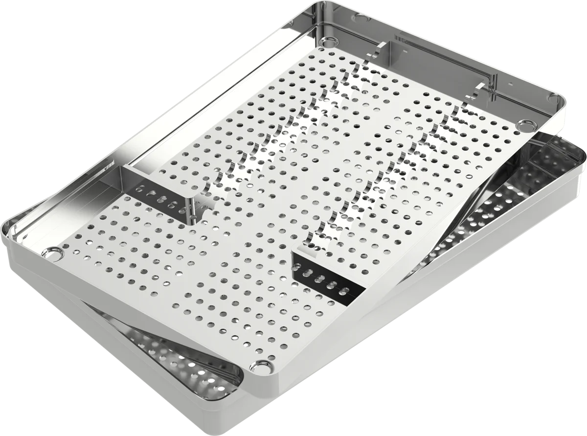 Portastrumenti completo con griglia