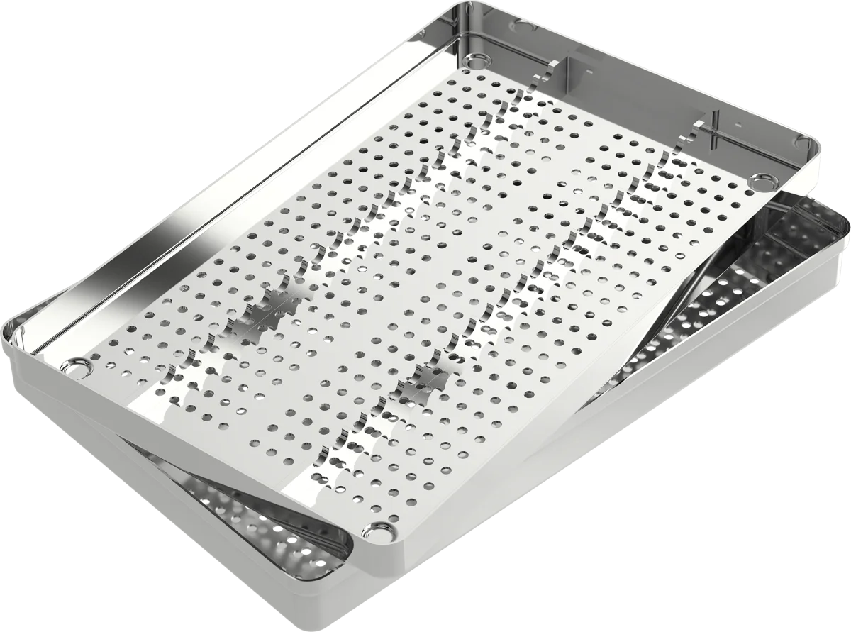 Portastrumenti completo con griglia