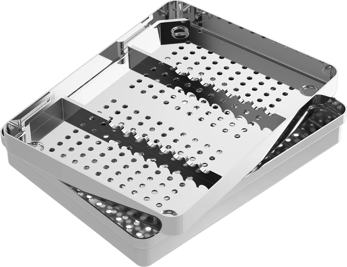 Portastrumenti completo con griglia