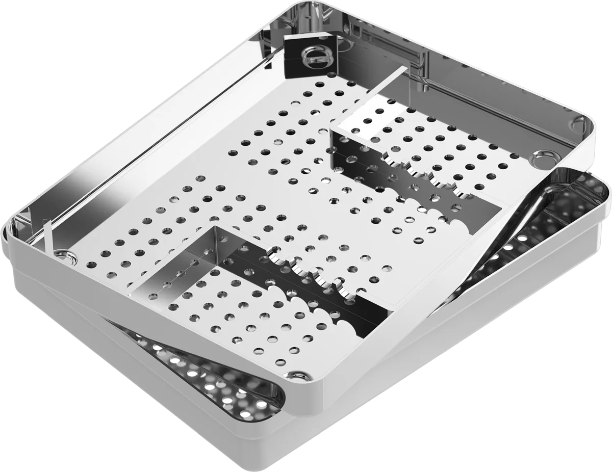 Portastrumenti completo con griglia
