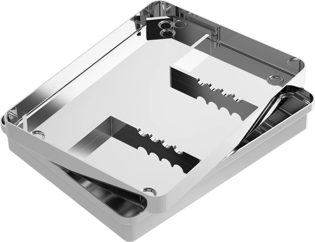 Portastrumenti completo con griglia